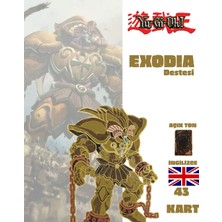Çakmak Oyun Dükkanı Yu-Gi-Oh! Ingilizce Exodia Destesi 43 Yugioh Kartı