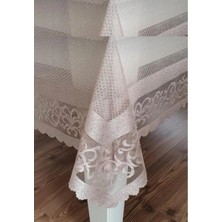 Raşel Örme 140X180 Pano Desenli Masa Örtüsü Capicino