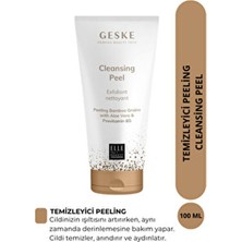 Geske 100 ml Temizleyici Peeling Krem Tüm Cilt Tipleri İçin Aloe Vera İle Zenginleştirilmiş