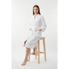 Ender Home Kimono Bornoz %100 Pamuk Unisex