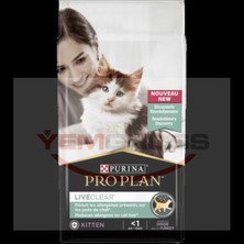 Pro Plan LiveClear Hindili Alerjen Azaltan Yavru Kedi Maması 1,4