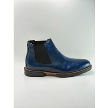 Yeşildaş Erkek %100 Hakiki Deri Ortopedik Taban Chelsea  Bot