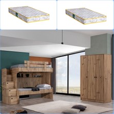 Setay Ranza, Viva 2li Ranza 3 Kapılı Dolap + 2 Comfort Yatak