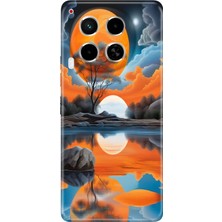 Grabono Tecno Camon 30 Kılıf (Cl6) Uyumlu Silikon Desenli Kapak Afrika