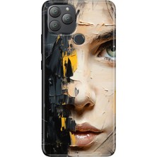 Grabono General Mobile Gm 22 Plus Kılıf Desenli Esnek Silikon Uv Beauty