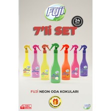 Fuji Soft & Sensitive & Spring & Lavanta & Amber & Kavun & Pudra - 400 ml | Air Freshener Neon Koku Seti