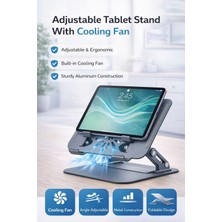 Jolita Samsung Galaxy Tab S10 Lite SM-X400 Uyumlu Fanlı Tablet ve Laptop Standı