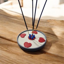 3D Tasarım Kalp Detaylı Tütsülük