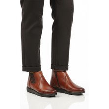 Ayakmod Taba Jel Taban Anatomik Fermuarlı Kadın Bot 301 Z