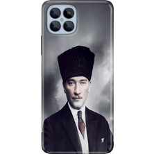 Grabono Omix X600 Kılıf Kılıf Renkli Esnek Silikon Temalı Desenli Tpu Atatürk