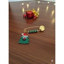 Duru Aksesuar Yılbaşı Temalı Yaka Iğnesi