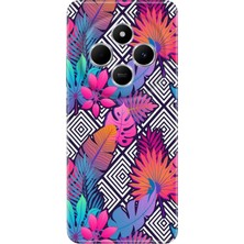 Grabono Xiaomi Redmi 14C Kılıf Renkli Desenli Baskı Tasarım Botanik