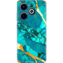 Grabono Infinix Hot 40 Pro / Infinix Hot 40 Kılıf Temalı Baskılı Desenli Resimli Silikon Prag Mermer