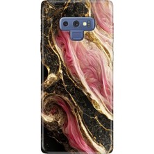 Grabono Samsung Galaxy Note 9 Kılıf Kılıf Renkli Esnek Silikon Temalı Desenli Tpu Seattle Mermer