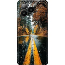 Grabono Omix X7 Kılıf Renkli Özel Temalı Desenli Silikon Tpu Stok Korku Yolu