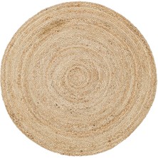 Juno Ech 01 R Naturel - El Dokuma Çift Taraflı Naturel Jüt Halı