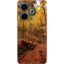 Grabono Infinix Hot 40 Pro / Infinix Hot 40 Kılıf Temalı Baskılı Desenli Resimli Silikon Kasımda Aşk