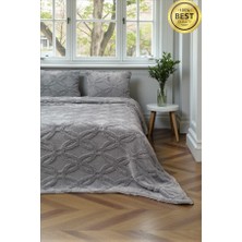 Orion Seri Wellsoft Çift Kişilik Yatak Örtüsü Seti 230×250 + 2 Yastık Kılıfı Battaniye
