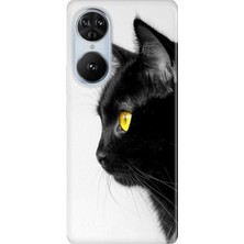 Grabono Reeder S19 Max Pro S Edge Kılıf Desenli Kapak Baskı Kedi Bakışı