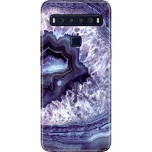 Grabono Tcl 10L Kılıf Baskılı 6.53" Silikon Renkli Resimli Arka Kapak Elmas