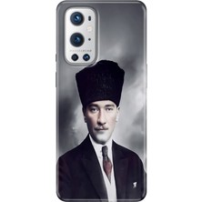 Grabono Oneplus 9 Pro Kılıf Renkli Özel Temalı Desenli Silikon Tpu Atatürk