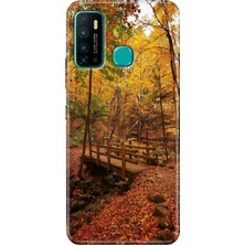 Grabono Infinix Hot 9 Kılıf Renkli Tpu Tam Uyum Silikon Kasımda Aşk