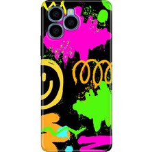 Grabono Omix X6 Kılıf Renkli Özel Temalı Desenli Silikon Tpu Smile