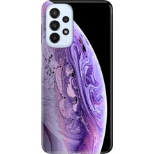 Grabono Samsung Galaxy A23 Kılıf Renkli Özel Temalı Desenli Silikon Tpu Stok World