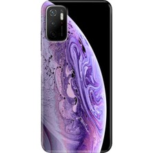 Grabono Xiaomi Redmi Note 11SE Kılıf Renkli Desenli Baskı Tasarım Silikon World