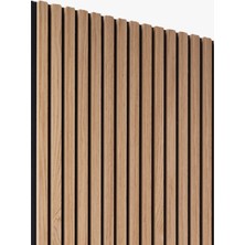 Bella Wall Slim Akustik 14 Çita Soft Duvar Paneli Teak - Wall Soft 601 1 Paket (5 Adet)
