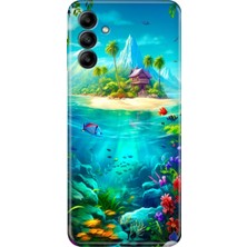 Grabono Samsung Galaxy M34 Uyumlu Kılıf Tasarım Kaliteli Kapak Island