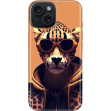 Grabono iPhone 13 - 14 Kılıf Renkli Tpu Uv Baskılı Desenli Silikon Tiger