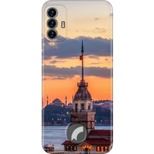 Grabono Reeder S19 Max Pro S Kılıf Silikon Tema Baskı Uv Kız Kulesi