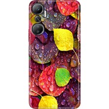 Grabono Infinix Hot 20 Kılıf (X6826C) Desenli Baskılı Esnek Silikon Kapak Sonbahar