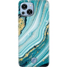 Grabono Reeder S23 Pro Max Kılıf Desenli Kapak Baskı Uv Simli Taş