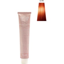 Nook Virgin Color Amonyaksız Profesyonel Saç Boyası 100ml - Yoğun Koyu Bakır/Volkan Ateşi(6.44-RAME YANIK PORTAKAL)
