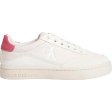 Calvin Klein Kadın Pembe Calvin Klein Classıc Cupsole Laceup Low Lth Pembe Kadın Günlük Spor Ayakkabı