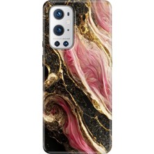 Grabono Oneplus 9 Pro Kılıf Renkli Özel Temalı Desenli Silikon Tpu Seattle Mermer