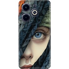 Grabono Infinix Hot 40 Pro / Infinix Hot 40 Kılıf Temalı Baskılı Desenli Resimli Silikon Siluet