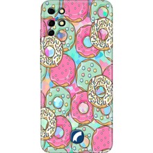 Grabono Reeder S19 Max Kılıf Desenli Kapak Baskı Uv Donut