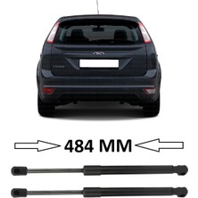 Cme Parts Ford Focus 2 ve 2.5 Hb 2005-2011 Uyumlu Sağ + Sol Takım Bagaj Amortisörü 2 Adet 484MM 4M51A406A10AB