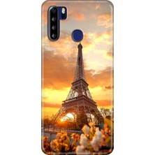 Grabono Reeder P13 Blue Max Kılıf Desenli Kapak Baskı Uv Eyfel