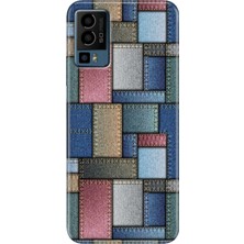 Grabono General Mobile Gm 23 Kılıf Desenli Baskı Tpu Silikon Uv Jean Pattern