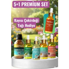 Natzera %100 Saf Premium Yağ Seti | Çörekotu, Hindistan Cevizi, Avokado, Badem, Chia, Kayısı Çekirdeği