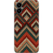 Grabono Omix X5 Kılıf Desenli Baskılı Hd Kaleografi Silikon Zikzak