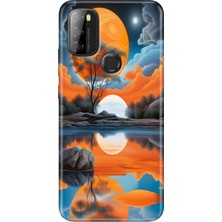 Grabono Reeder P13 Blue Max 2021 Kılıf Rubber Baskı Silikon Cover Afrika