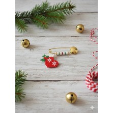 Duru Aksesuar Yılbaşı Temalı Yaka Iğnesi