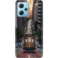 Grabono Xiaomi Redmi Note 12 4g Kılıf Renkli Özel Temalı Desenli Silikon Tpu California
