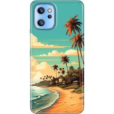 Grabono Reeder S19 Max Pro Kılıf Desenli Temalı Baskılı Silikon Kapak Malibu