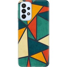 Grabono Samsung Galaxy A33 Uyumlu Kılıf Renkli Özel Temalı Desenli Silikon Tpu Stok Wall